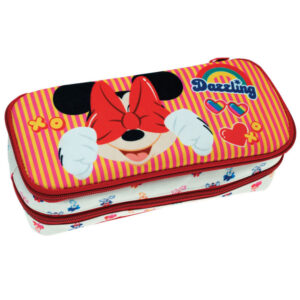 Disney Minnie Wink 2 rekeszes tolltartó 26 cm – Játékmancs