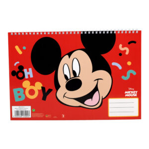 Disney Mickey Oh Boy A/4 spirál vázlatfüzet