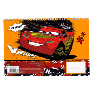 Disney Verdák Vroom A/4 spirál vázlatfüzet