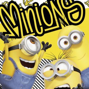 Minyonok Crazy polár takaró 100x150cm – Játékmancs
