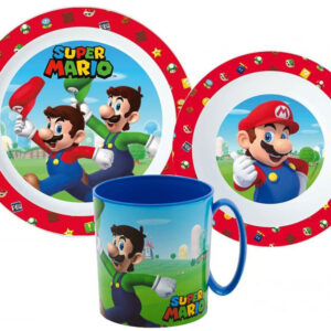 Super Mario Mushroom Kingdom étkészlet