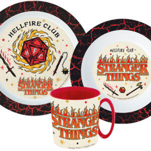 Stranger Things Upside Down étkészlet