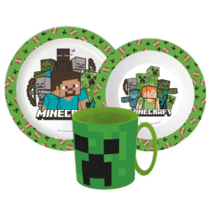 Minecraft Pixelcraft étkészlet