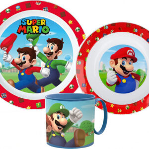 Super Mario Mushroom Kingdom étkészlet