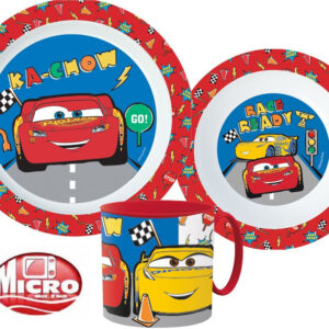 Disney Verdák Lets Race étkészlet