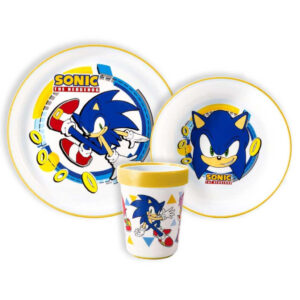Sonic a sündisznó Rings csúszásmentes étkészlet