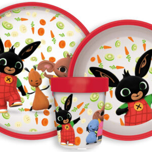 Bing Happy Carrots csúszásmentes étkészlet