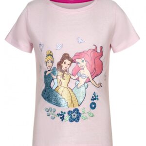 Disney Hercegnők Royal Dreams gyerek rövid póló, felső 7 - 8 év / 122 - 128 cm