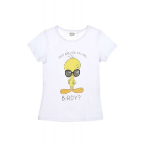 Bolondos dallamok White rövid póló, felső 8 év / 128 cm