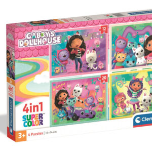 Gabi babaháza Dreamy 4 az 1-ben puzzle Clementoni
