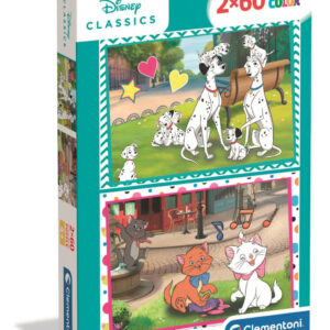 Disney Classics Love 2x60 db-os puzzle Clementoni