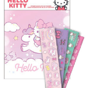 Hello Kitty Unicorn matricás album 50 db matricával