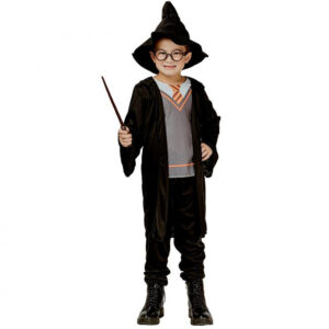 Varázsló Wizard Black jelmez 120/130 cm