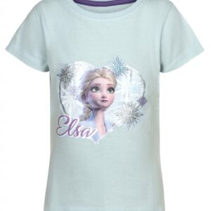 Disney Jégvarázs Elsa gyerek rövid póló, felső 7 - 8 év / 122 - 128 cm