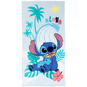 Disney Lilo és Stitch, A csillagkutya Sun fürdőlepedő, strand törölköző 70x140cm
