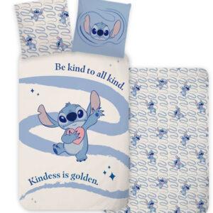 Disney Lilo és Stitch, A csillagkutya Kindness gyerek, ovis ágyneműhuzat 100×135 cm, 40×60 cm