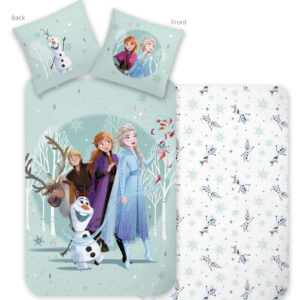 Disney Jégvarázs Forest Adventure gyerek, ovis ágyneműhuzat 100×135 cm, 40×60 cm