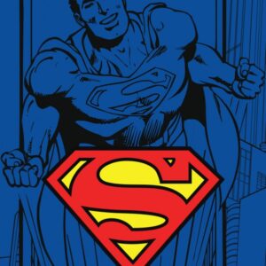Superman Flying kéztörlő arctörlő, törölköző 30x50cm