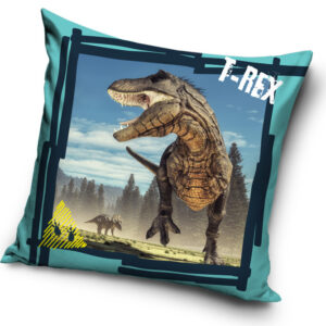 Dinoszaurusz T-Rex párnahuzat 40x40 cm