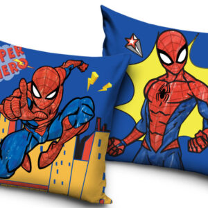 Pókember Super Hero párnahuzat 40x40 cm Velúr