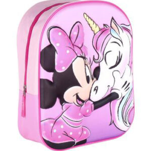 Disney Minnie Unicorn 3D hátizsák, táska 31 cm