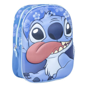 Disney Lilo és Stitch, A csillagkutya Tongue 3D hátizsák, táska 31 cm