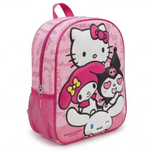 Hello Kitty Kawaii Cuties 3D hátizsák, táska 30 cm