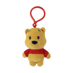Disney Micimackó Cute 3D plüss figura akasztóval, táskadísz 13 cm