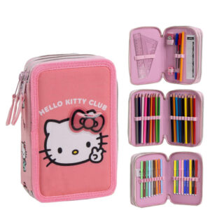 Hello Kitty Club tolltartó töltött 3 emeletes Giotto