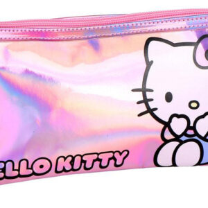 Hello Kitty Pink Iridescent gyerek neszeszer, tolltartó