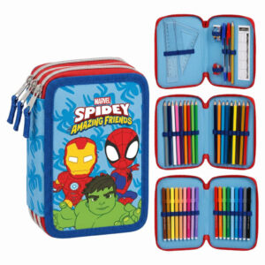 Pókember Spidey Friends tolltartó töltött 3 emeletes Giotto
