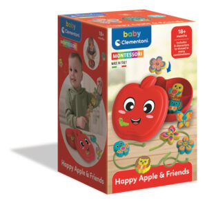 Fűzős Montessori baba játék Clementoni