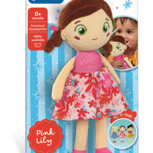 Plüss baba Pink Lily Clementoni