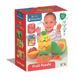 Gyümölcsös Friendly Faces formarakosgató baba játék, puzzle Clementoni