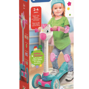 Háromkerekű Pink unikornis roller Clementoni