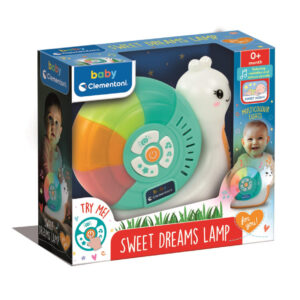 Csiga Sweet Dreams éjszakai lámpa Clementoni
