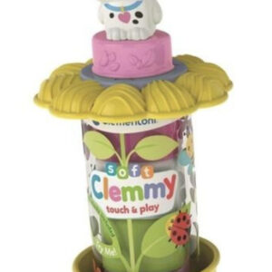Színes Clemmy Garden Dog puha építőkocka szett 7 db-os Clementoni