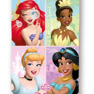 Disney Hercegnők Magical fürdőlepedő, strand törölköző 70x140cm (Fast Dry)