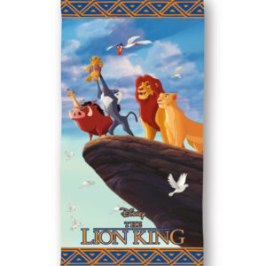 Disney Az Oroszlánkirály Savanna King fürdőlepedő, strand törölköző 70x140cm (Fast Dry)