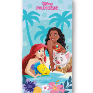Disney Hercegnők Beachside fürdőlepedő, strand törölköző 70x140cm (Fast Dry)