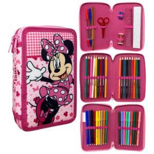 Disney Minnie Lovely Charm tolltartó töltött 3 emeletes