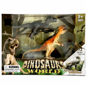 Dinoszaurusz Raptorial műanyag figura 2db-os szett dobozban