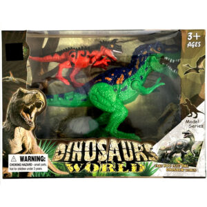Dinoszaurusz Vulturous műanyag figura 2db-os szett dobozban