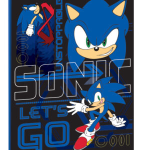Sonic a sündisznó Go Fast B/5 vonalas füzet 40 lapos