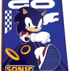 Sonic a sündisznó Let's Go B/5 vonalas füzet 40 lapos