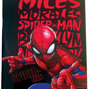 Pókember Miles Morales B/5 vonalas füzet 40 lapos