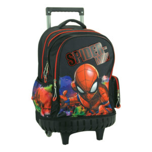 Pókember Global prémium gurulós iskolatáska, táska 42 cm