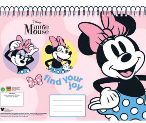 Disney Minnie Joy A/4 spirál vázlatfüzet 30 lapos