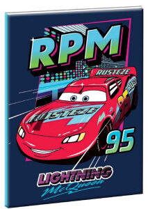 Disney Verdák RPM B/5 vonalas füzet 40 lapos