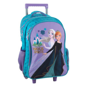Disney Jégvarázs Modern Magic gurulós iskolatáska, táska 46 cm